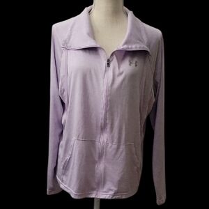 Under Armour Women's Light Purple Zip-Up Jacket